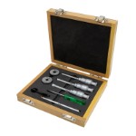 Indvendig 3-punkt mikrometer 6-12 mm (inkl. kontrolringe og forlænger)